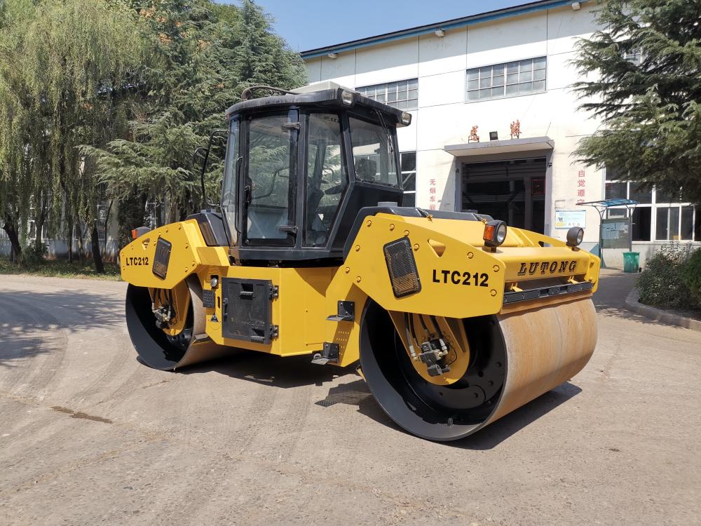 12 tons Full Hydraulic Double Drum Road Roller